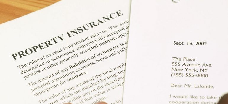 insurance papers