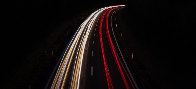 Highways in the night