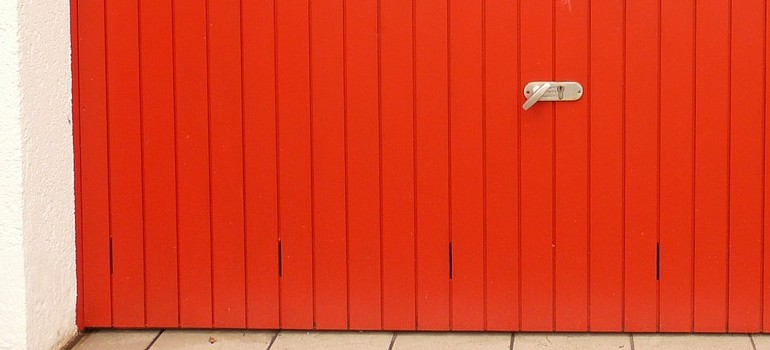 storage unit door